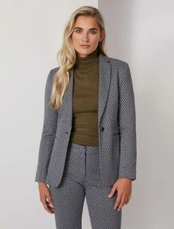 Cavallaro Napoli Louisa Blazer Donkerblauw