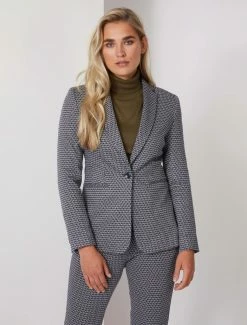 Cavallaro Napoli Louisa Blazer Donkerblauw -Cavallaro Napoli Shop 253225003 699107 06 positie 30 299