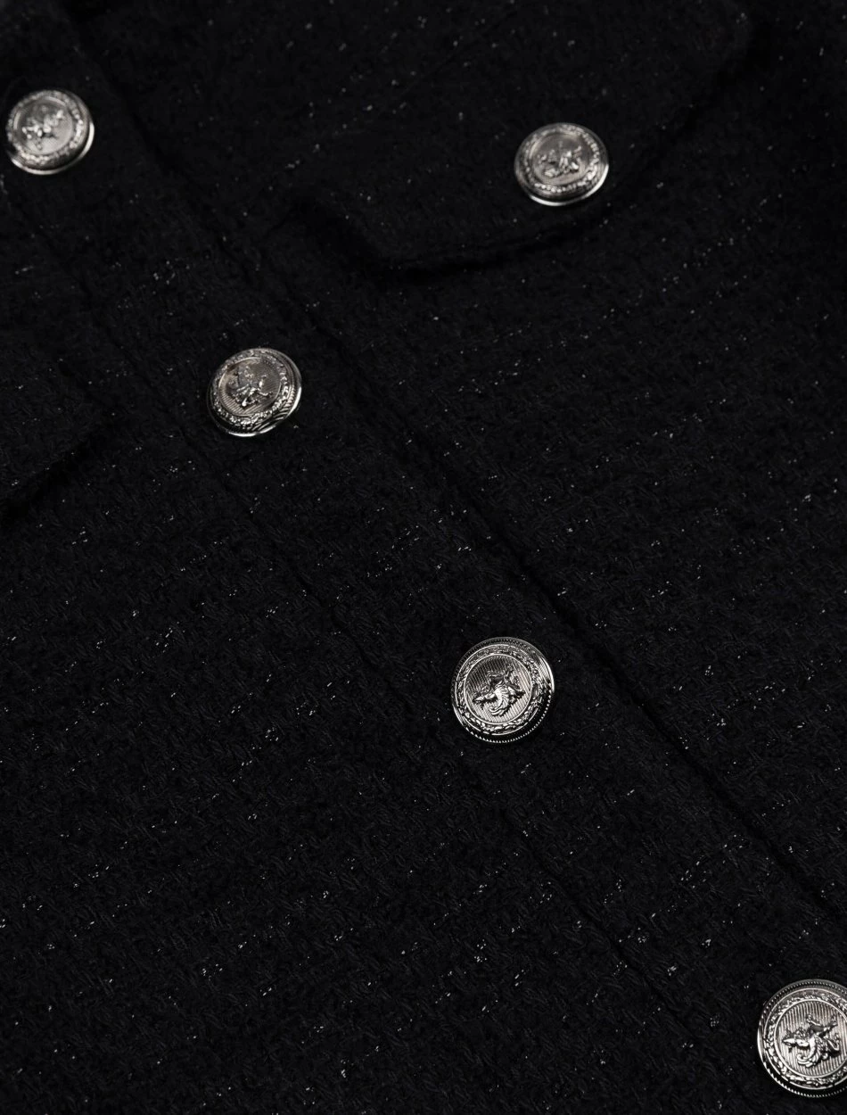 Cavallaro Napoli Camilla Blazer Zwart 3 Cavallaro Napoli Camilla Blazer Zwart - Afbeelding 3