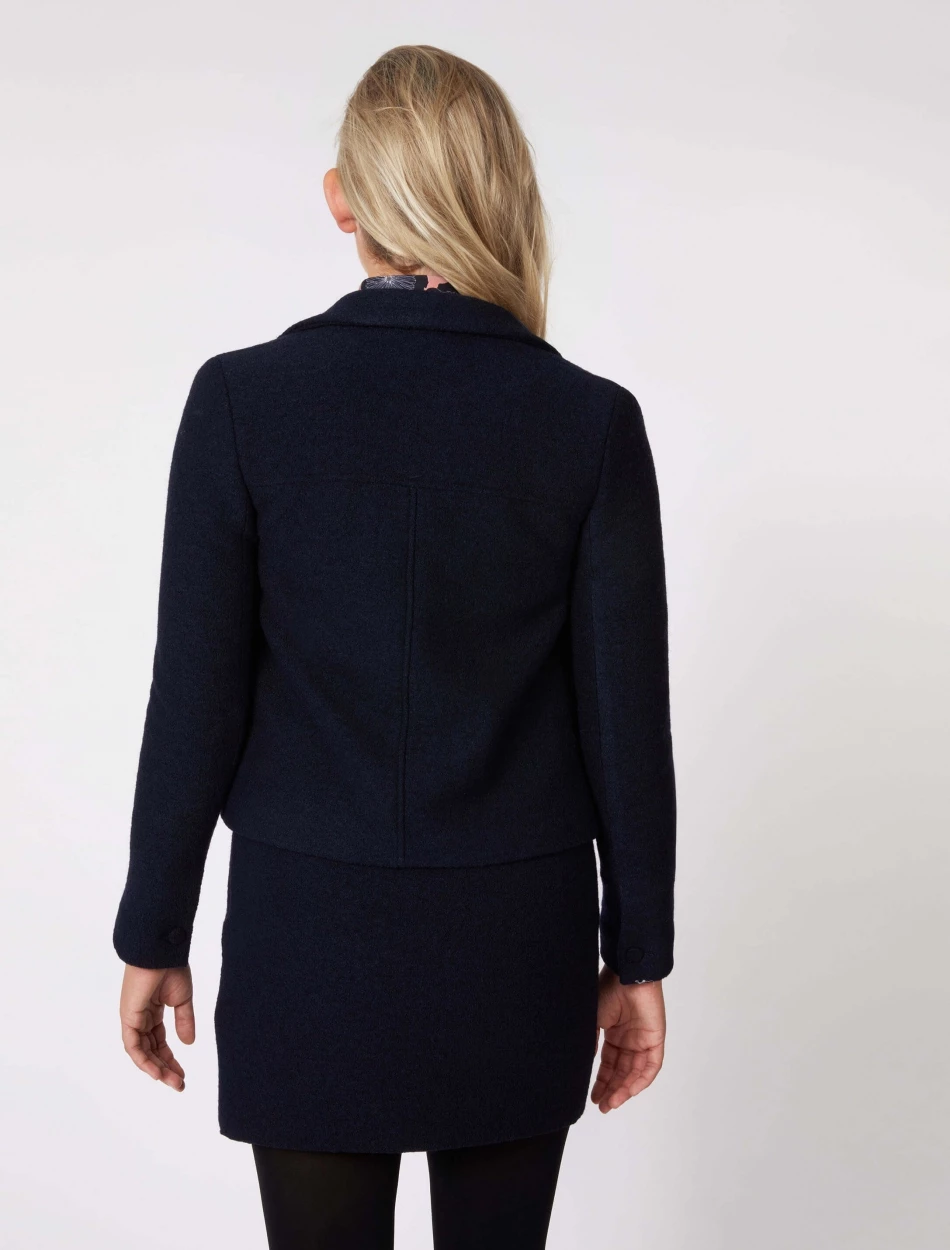 Cavallaro Napoli Clarina Blazer Donkerblauw 4 Cavallaro Napoli Clarina Blazer Donkerblauw - Afbeelding 4