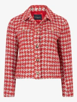 Cavallaro Napoli Kiki Blazer Rood 13 Cavallaro Napoli Kiki Blazer Rood -Cavallaro Napoli Shop 253225013 460107 01 positie 402c20voorkant 922