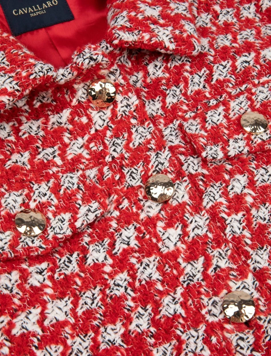 Cavallaro Napoli Kiki Blazer Rood 8 Cavallaro Napoli Kiki Blazer Rood - Afbeelding 8