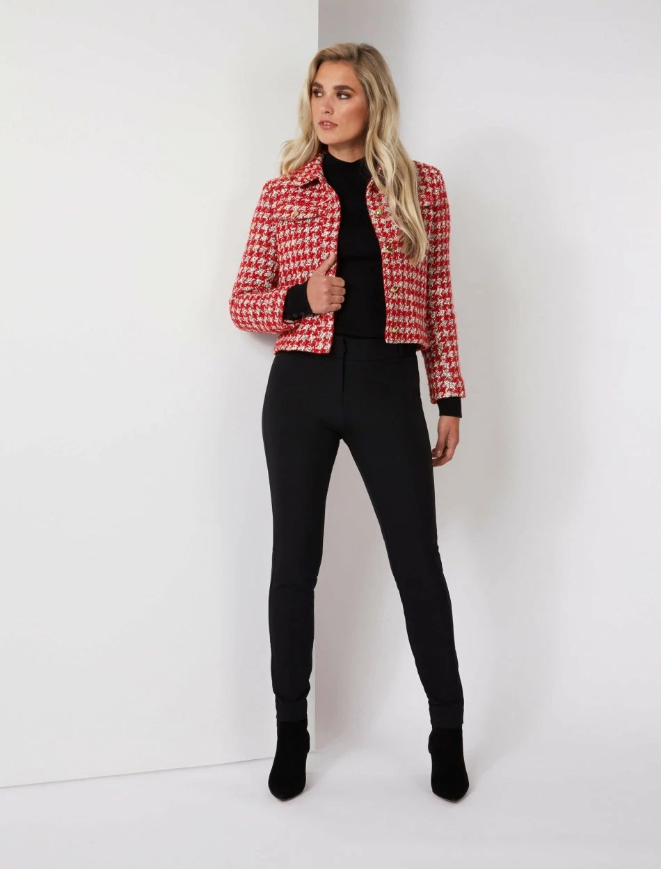 Cavallaro Napoli Kiki Blazer Rood 2 Cavallaro Napoli Kiki Blazer Rood - Afbeelding 2