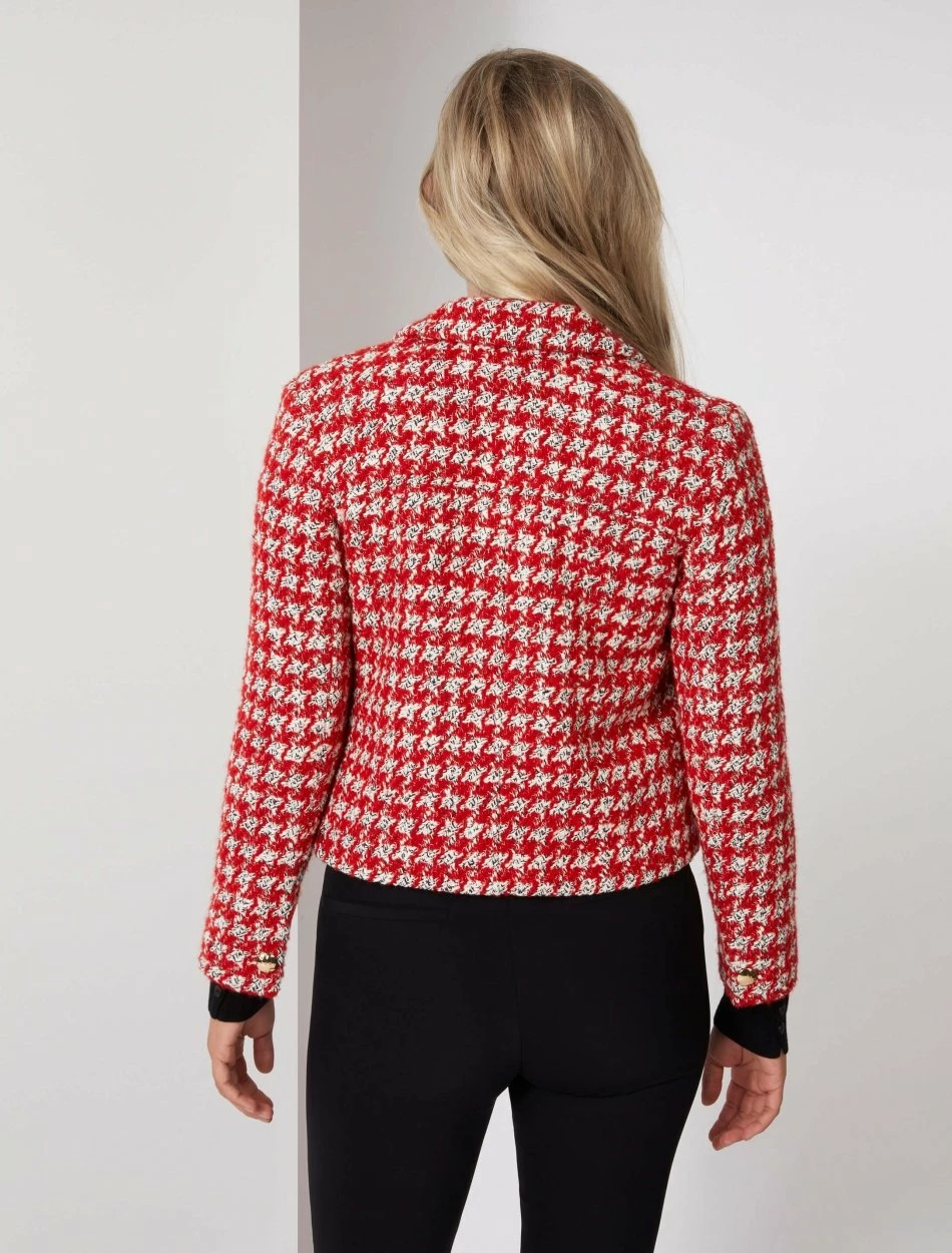 Cavallaro Napoli Kiki Blazer Rood 4 Cavallaro Napoli Kiki Blazer Rood - Afbeelding 4