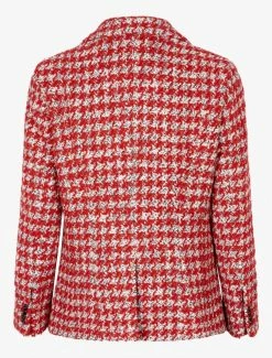 Cavallaro Napoli Ispra Blazer Rood -Cavallaro Napoli Shop 253226001 460107 02 positie 50 893