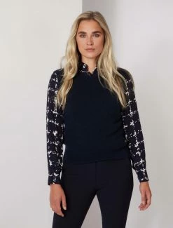 Cavallaro Napoli Maggiora Spencer Donkerblauw