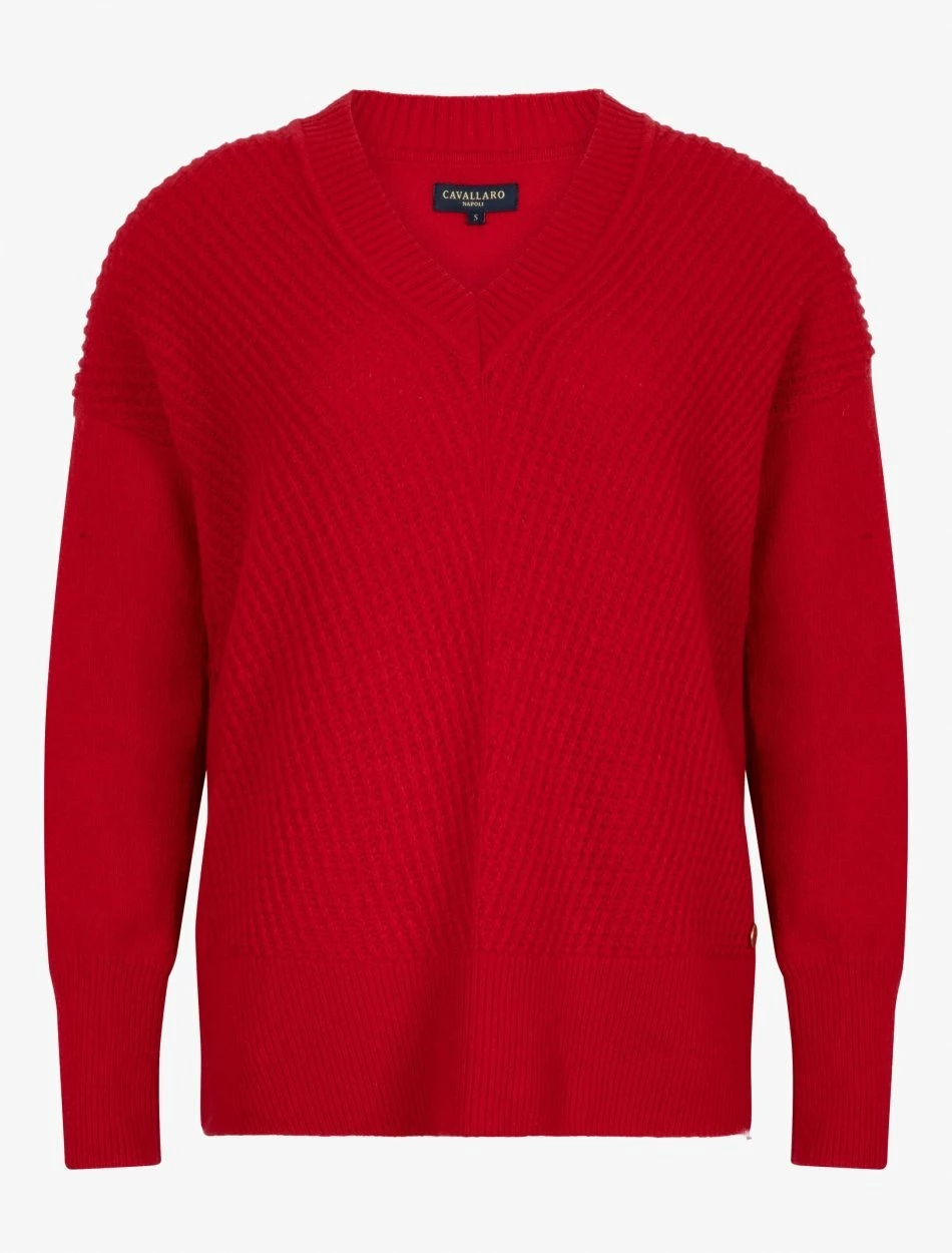 Cavallaro Napoli Nina Trui Rood 6 Cavallaro Napoli Nina Trui Rood - Afbeelding 6
