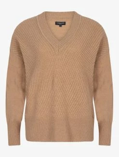 Cavallaro Napoli Nina Trui Camel -Cavallaro Napoli Shop 258225004 830000 01 positie 402c20voorkant 117