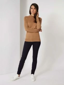 Cavallaro Napoli Susanna Trui Camel 9 Cavallaro Napoli Susanna Trui Camel -Cavallaro Napoli Shop 258225006 830000 05 positie 05 248