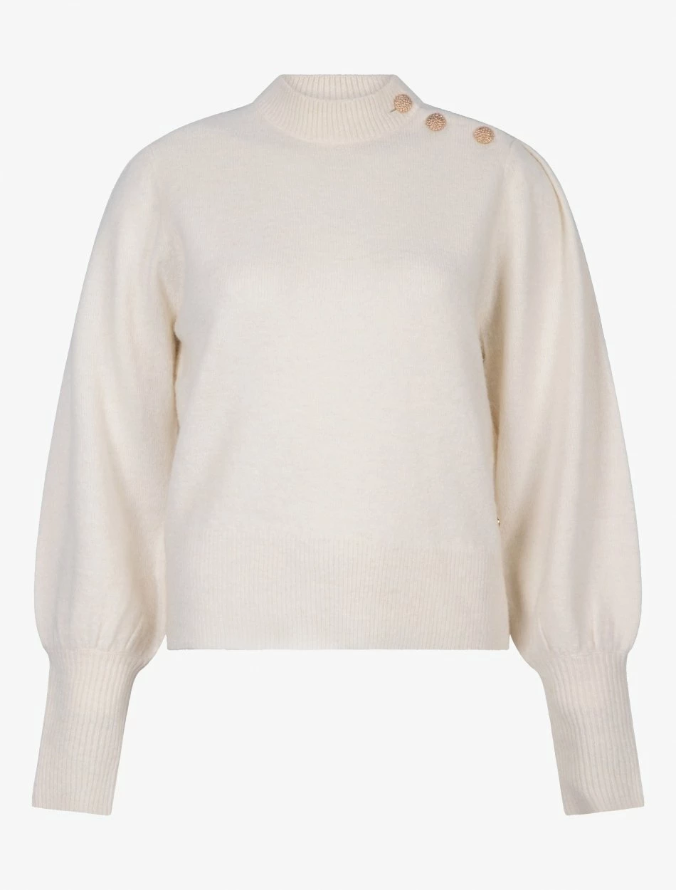 Cavallaro Napoli Isolana Trui Off White 6 Cavallaro Napoli Isolana Trui Off White - Afbeelding 6