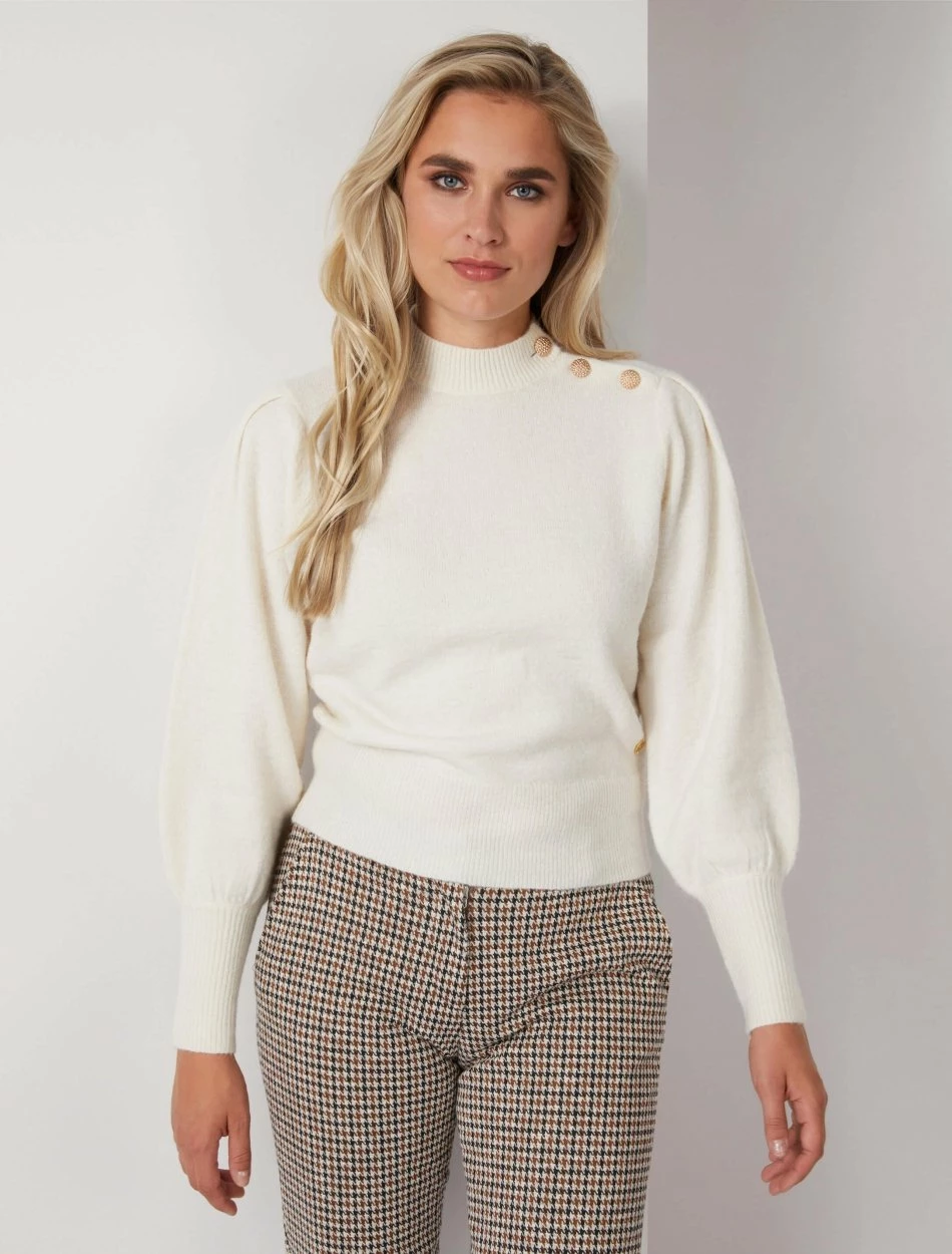 Cavallaro Napoli Isolana Trui Off White 1 Cavallaro Napoli Isolana Trui Off White