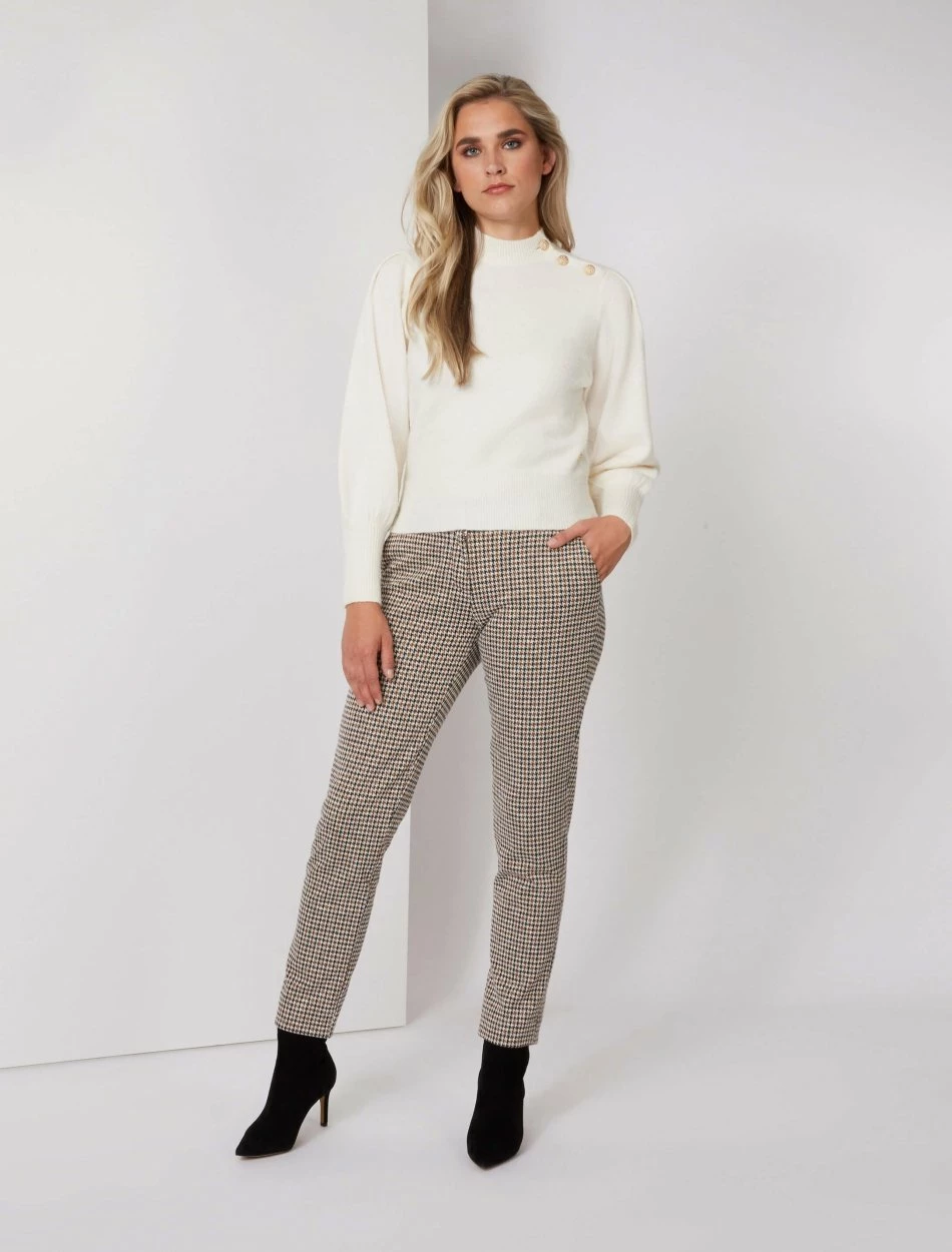 Cavallaro Napoli Isolana Trui Off White 2 Cavallaro Napoli Isolana Trui Off White - Afbeelding 2