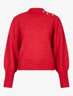 Cavallaro Napoli Isolana Trui Rood -Cavallaro Napoli Shop 258225010 460000 01 positie 402c20voorkant 609