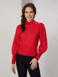 Cavallaro Napoli Isolana Trui Rood -Cavallaro Napoli Shop 258225010 460000 06 positie 30 942