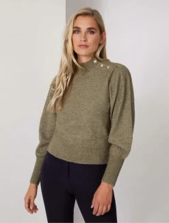 Cavallaro Napoli Isolana Trui Groen -Cavallaro Napoli Shop 258225010 560000 06 positie 30 556