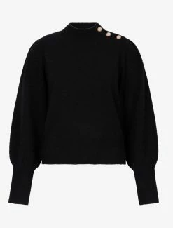 Cavallaro Napoli Isolana Trui Zwart -Cavallaro Napoli Shop 258225010 999000 01 positie 402c20voorkant 622