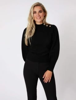 Cavallaro Napoli Isolana Trui Zwart -Cavallaro Napoli Shop 258225010 999000 06 positie 30 372