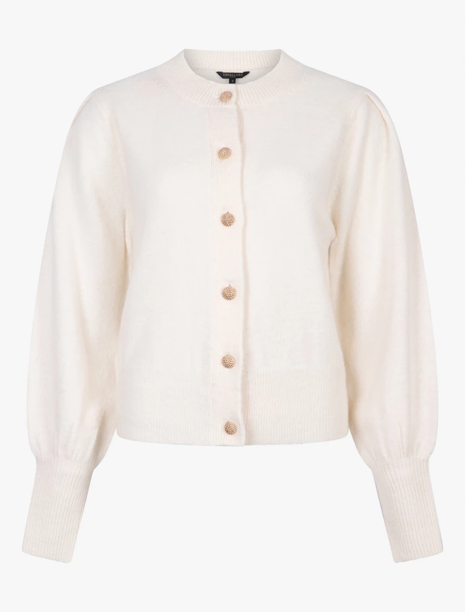 Cavallaro Napoli Isolana Vest Off White 7 Cavallaro Napoli Isolana Vest Off White - Afbeelding 7