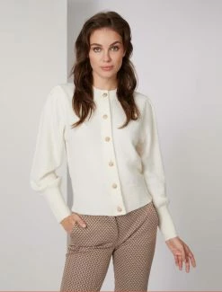 Cavallaro Napoli Isolana Vest Off White