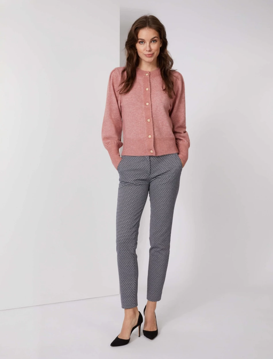 Cavallaro Napoli Isolana Vest Oud Roze 6 Cavallaro Napoli Isolana Vest Oud Roze - Afbeelding 6