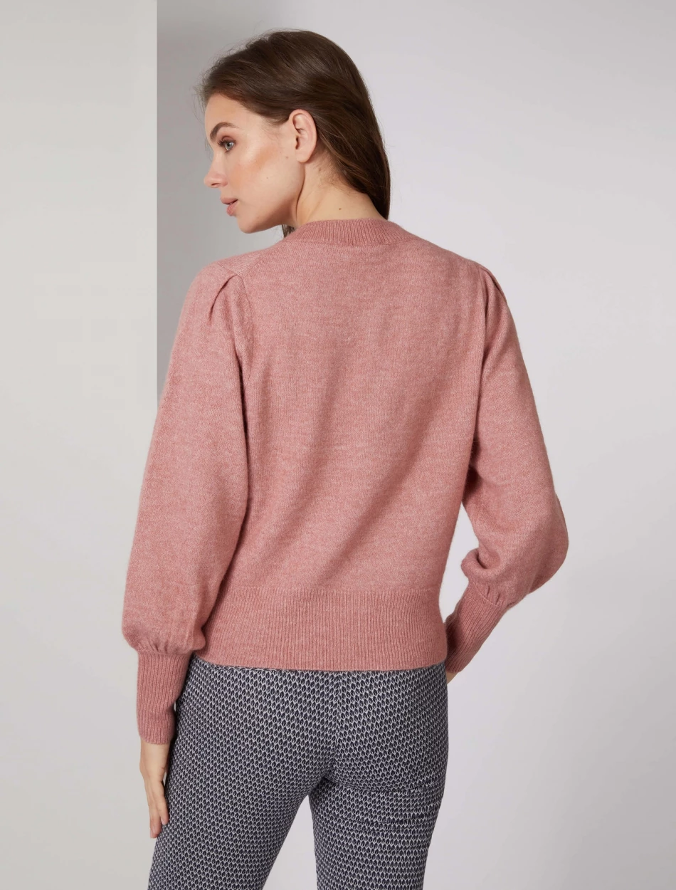 Cavallaro Napoli Isolana Vest Oud Roze 4 Cavallaro Napoli Isolana Vest Oud Roze - Afbeelding 4