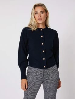 Cavallaro Napoli Isolana Vest Donkerblauw