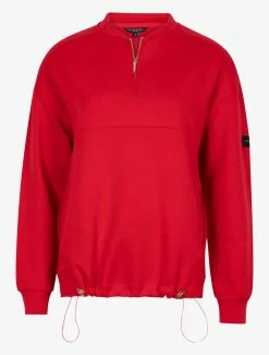 Cavallaro Napoli Marzella Sweater Rood -Cavallaro Napoli Shop 260225006 460000 01 positie 402c20voorkant 972
