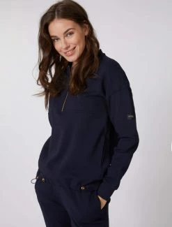 Cavallaro Napoli Marzella Sweater Donkerblauw