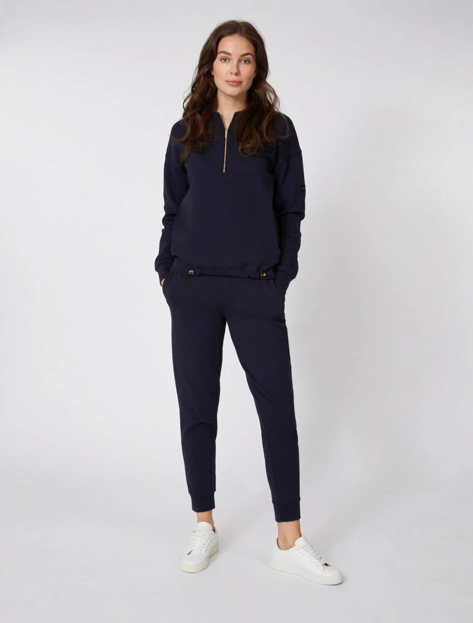 Cavallaro Napoli Marzella Sweater Donkerblauw 2 Cavallaro Napoli Marzella Sweater Donkerblauw - Afbeelding 2