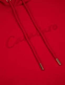 Cavallaro Napoli Lessa Hoodie Rood -Cavallaro Napoli Shop 260225007 460000 03 positie 60 730