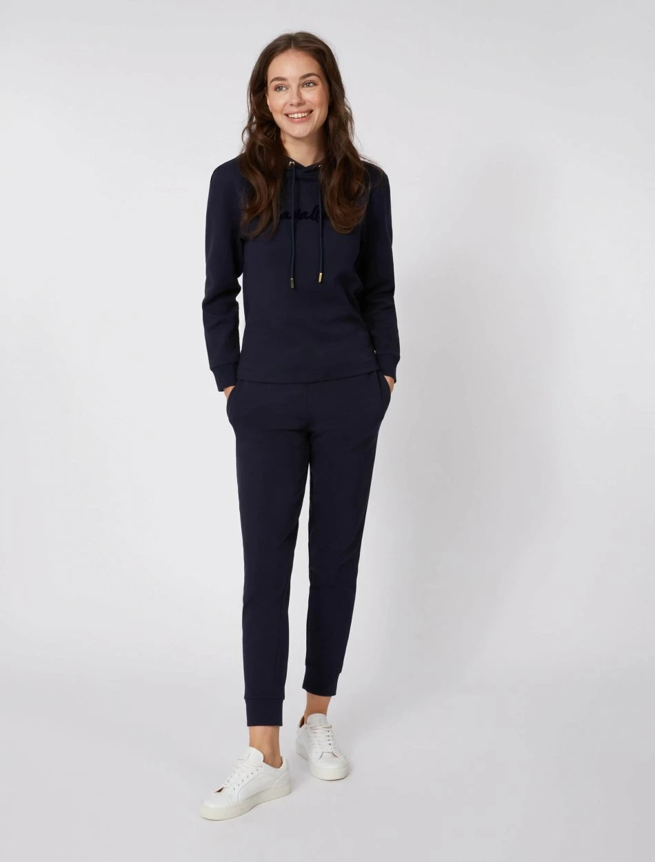 Cavallaro Napoli Lessa Hoodie Donkerblauw 2 Cavallaro Napoli Lessa Hoodie Donkerblauw - Afbeelding 2