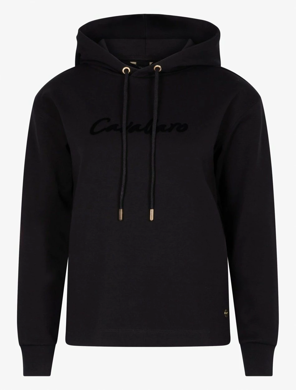 Cavallaro Napoli Lessa Hoodie Zwart 7 Cavallaro Napoli Lessa Hoodie Zwart - Afbeelding 7