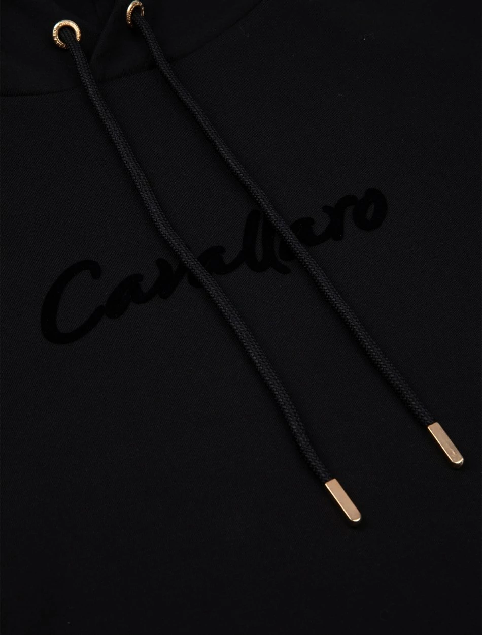 Cavallaro Napoli Lessa Hoodie Zwart 9 Cavallaro Napoli Lessa Hoodie Zwart - Afbeelding 9