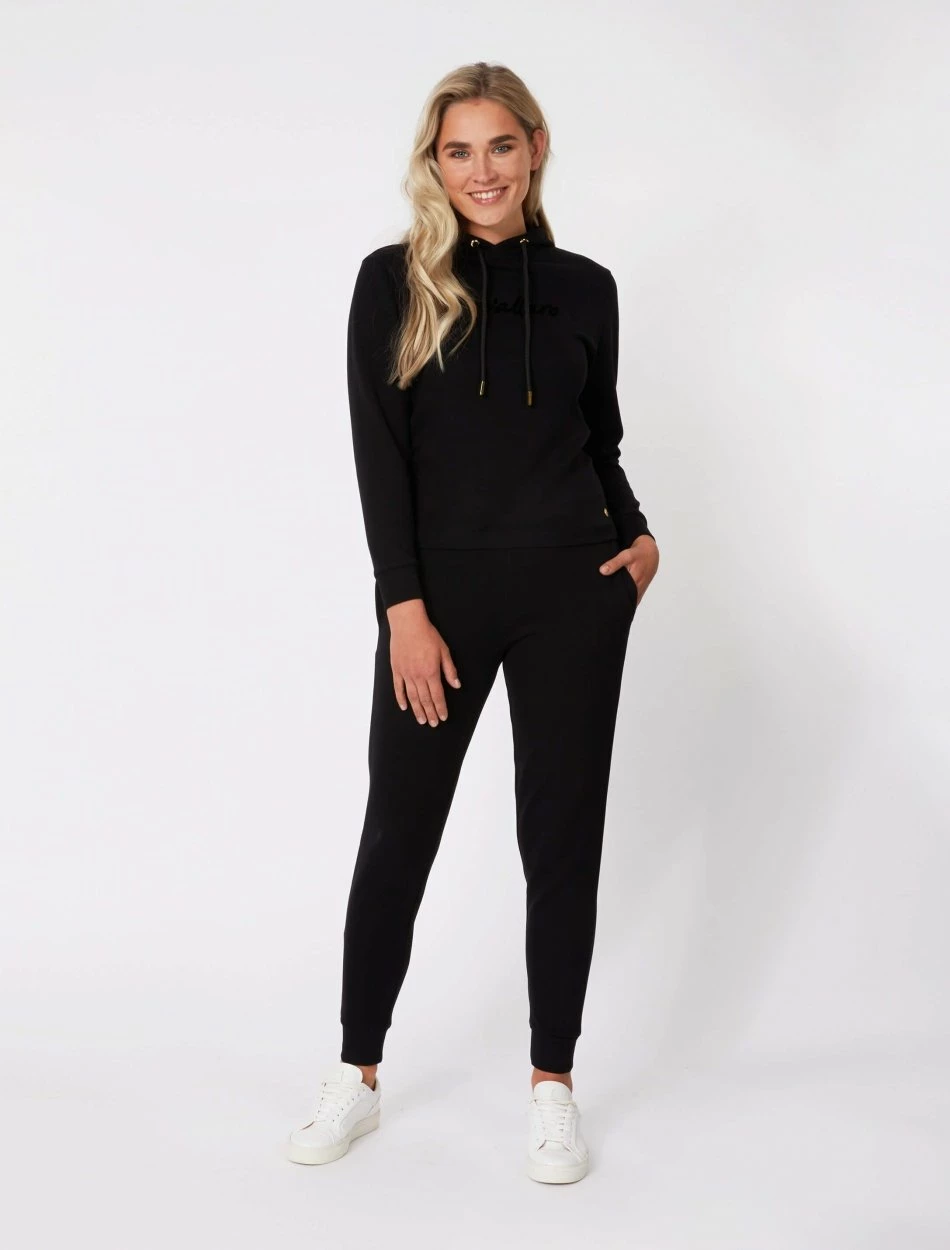 Cavallaro Napoli Lessa Hoodie Zwart 6 Cavallaro Napoli Lessa Hoodie Zwart - Afbeelding 6