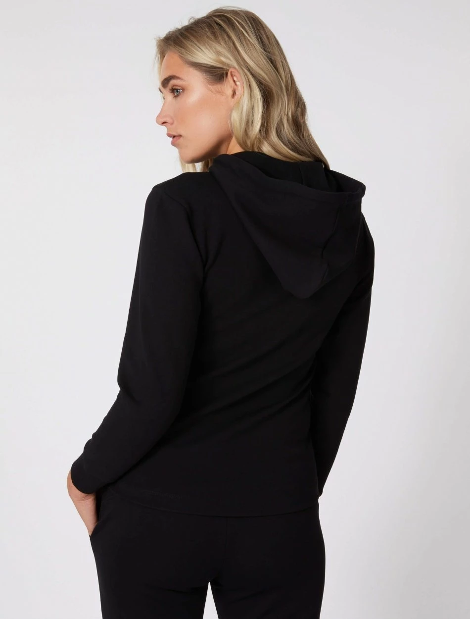 Cavallaro Napoli Lessa Hoodie Zwart 4 Cavallaro Napoli Lessa Hoodie Zwart - Afbeelding 4