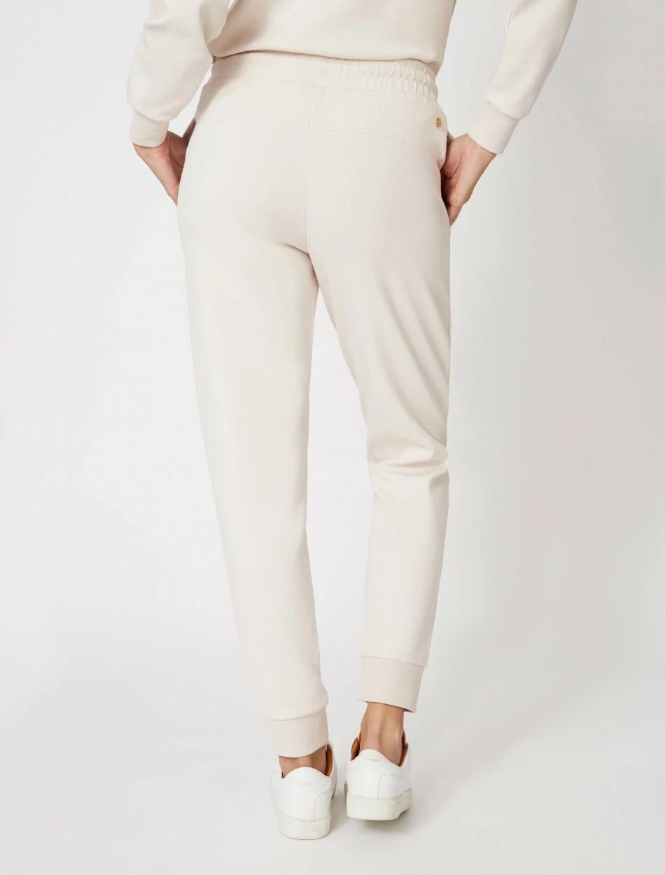 Cavallaro Napoli Cici Jogger Crème Wit 2 Cavallaro Napoli Cici Jogger Crème Wit - Afbeelding 2