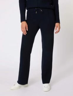 Cavallaro Napoli Mima Broek Donkerblauw -Cavallaro Napoli Shop 261225002 699000 05 positie 05 618