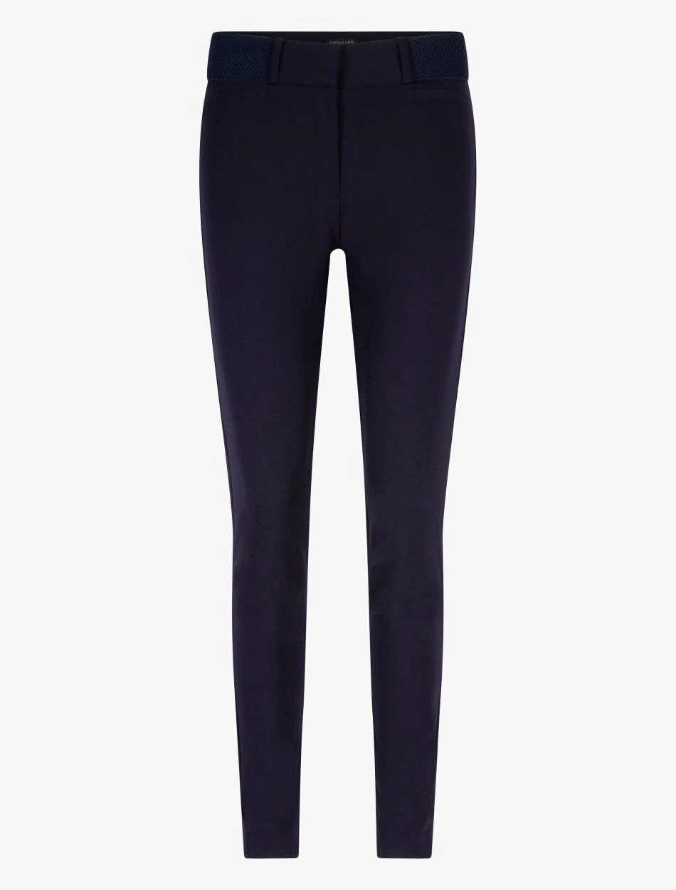 Cavallaro Napoli Alina Broek Donkerblauw 3 Cavallaro Napoli Alina Broek Donkerblauw - Afbeelding 3