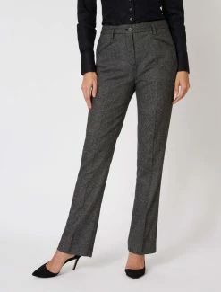 Cavallaro Napoli Flarina Flare Broek Grijs