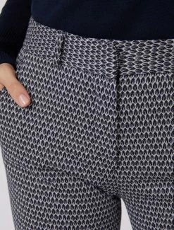 Cavallaro Napoli Louisa Broek Donkerblauw -Cavallaro Napoli Shop 261225009 699107 11 positie 20 234