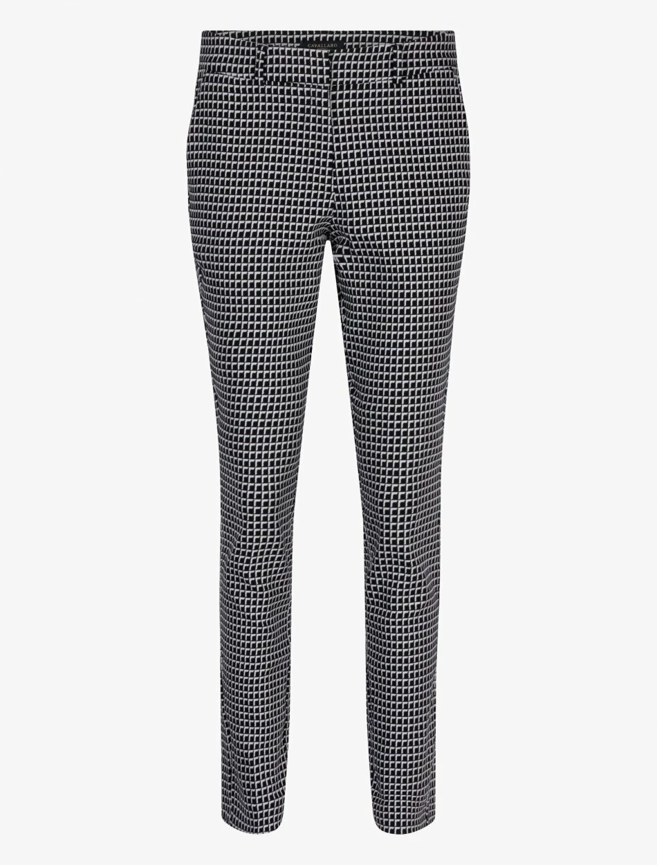 Cavallaro Napoli Foggia Broek Zwart Wit 4 Cavallaro Napoli Foggia Broek Zwart Wit - Afbeelding 4