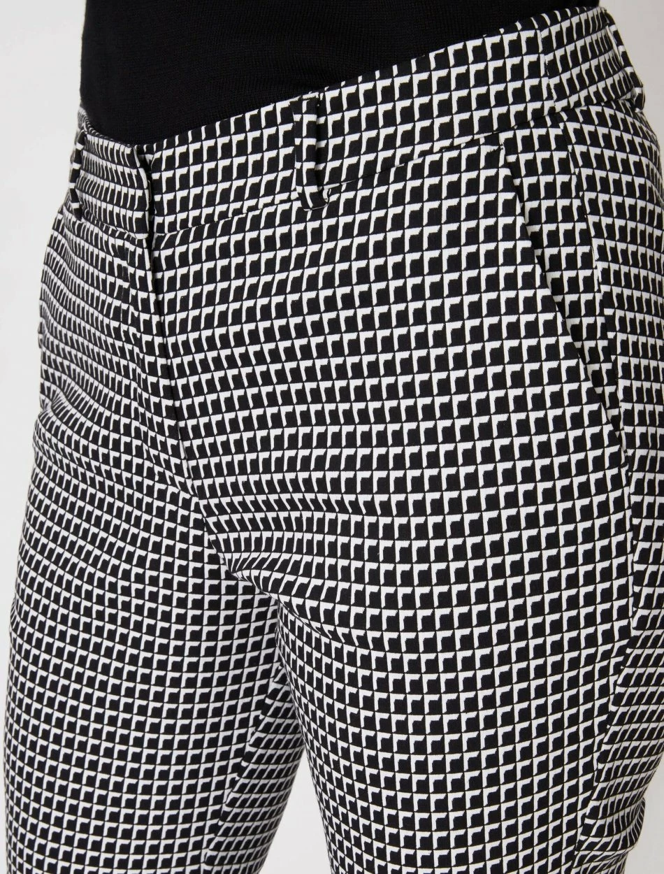 Cavallaro Napoli Foggia Broek Zwart Wit 3 Cavallaro Napoli Foggia Broek Zwart Wit - Afbeelding 3