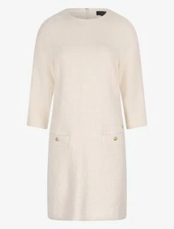 Cavallaro Napoli Basta Jurk Off White 15 Cavallaro Napoli Basta Jurk Off White -Cavallaro Napoli Shop 263225000 120000 01 positie 402c20voorkant 419