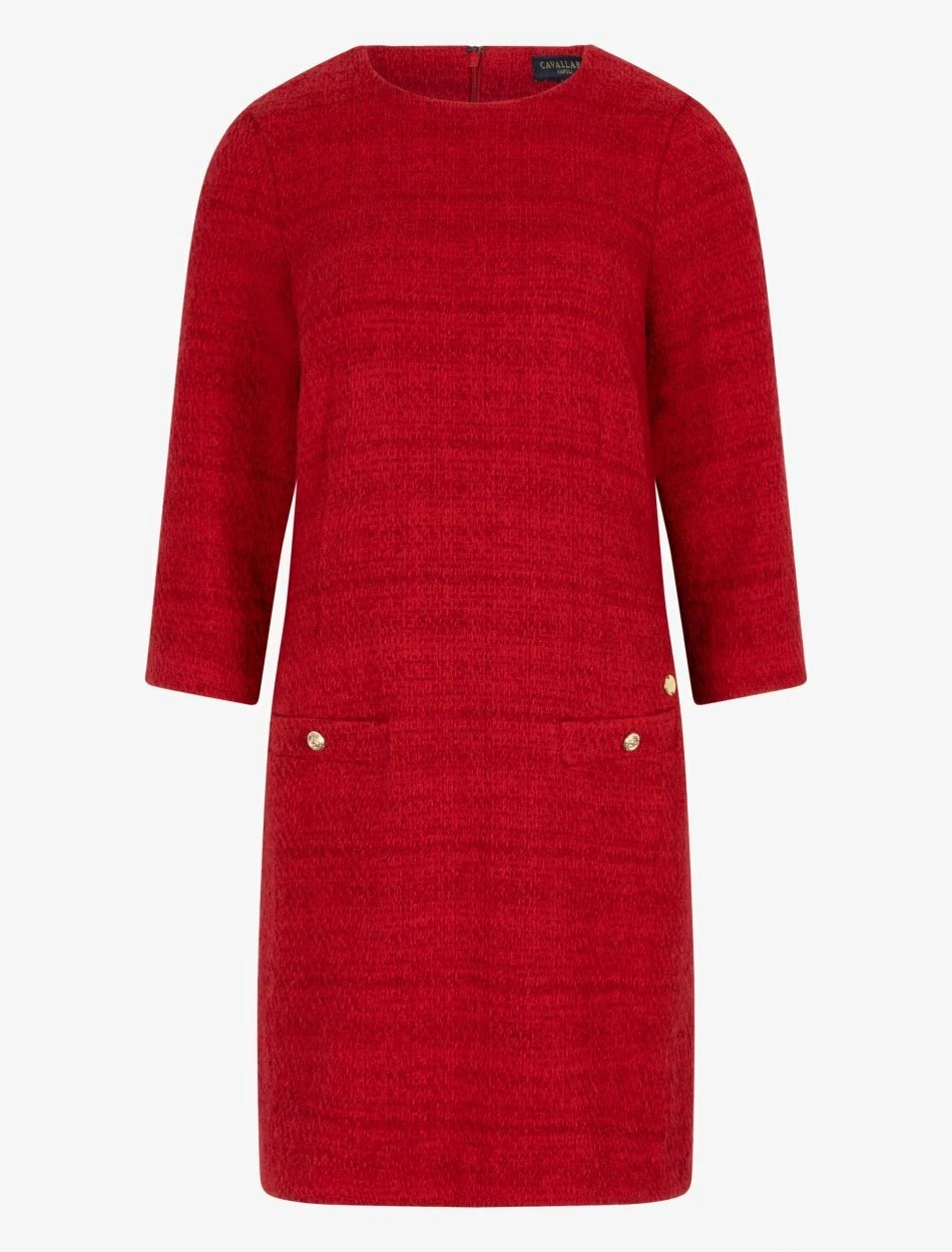 Cavallaro Napoli Basta Jurk Rood 7 Cavallaro Napoli Basta Jurk Rood - Afbeelding 7