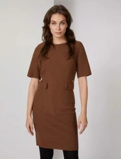 Cavallaro Napoli Clarina Jurk Bruin