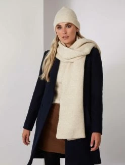 Cavallaro Napoli Shop 13 Cavallaro Napoli Marita Sjaal Off White