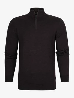 Cavallaro Napoli Merino Half Zip Trui Bruin 14 Cavallaro Napoli Merino Half Zip Trui Bruin -Cavallaro Napoli Shop 5302 10185 31182